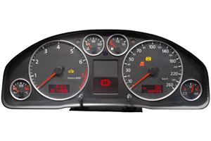 Audi A6(S6) Displayreparatur MFA/KM-Anzeige