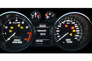 Audi TT Temperaturanzeige defekt / Reparatur der Temperaturanzeige