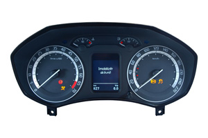 Škoda Octavia Temperaturanzeige defekt / Reparatur der Temperaturanzeige